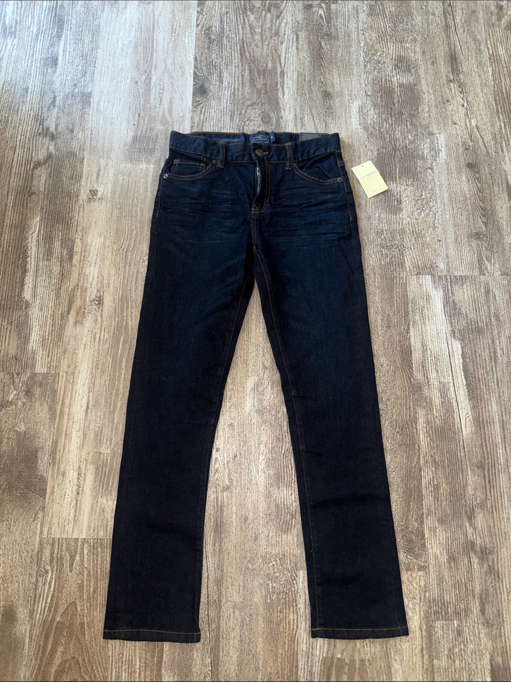 Lucky Brand Kids Dark Black Wash Straight Jeans